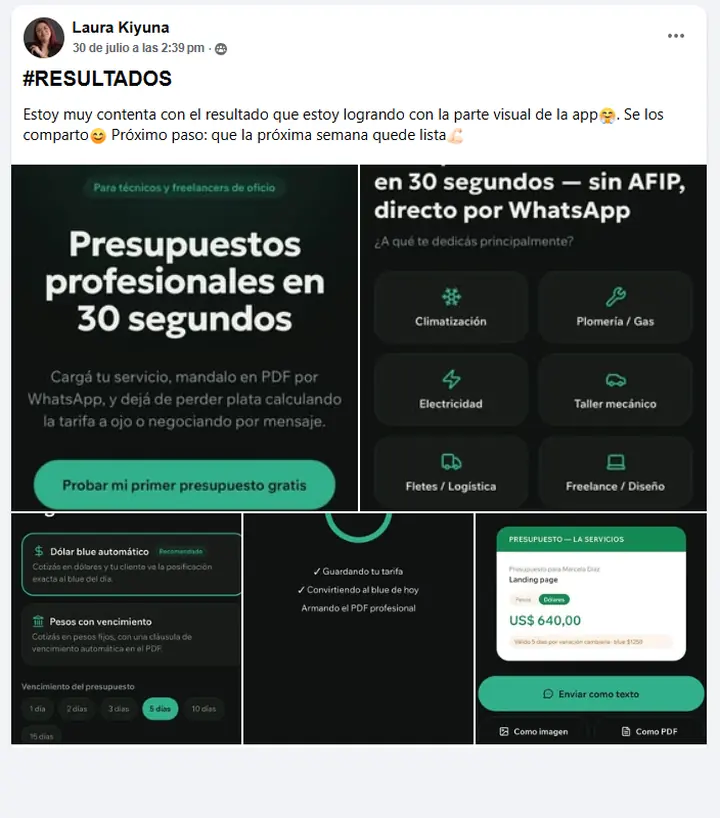 Testimonio de Laura, alumna de Rentas Inteligentes