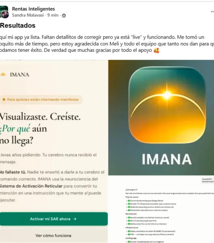 Testimonio Sandra sobre Renta Inteligente